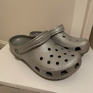 Glitter crocs